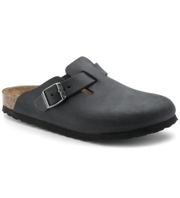 Boston BS black, Pelle Oliata