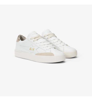 KATY LEATHER BIANCO/ORO