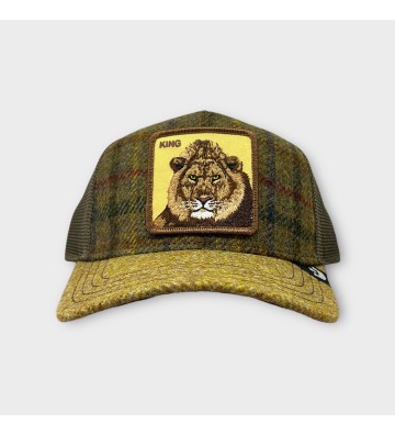 Cappello Plaid Lion