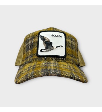 Cappello Plaid Golden