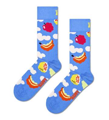 Cloudy Fruit Sock