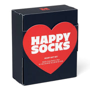 1-Pack Heart Sock Gift Set Happy Socks nero