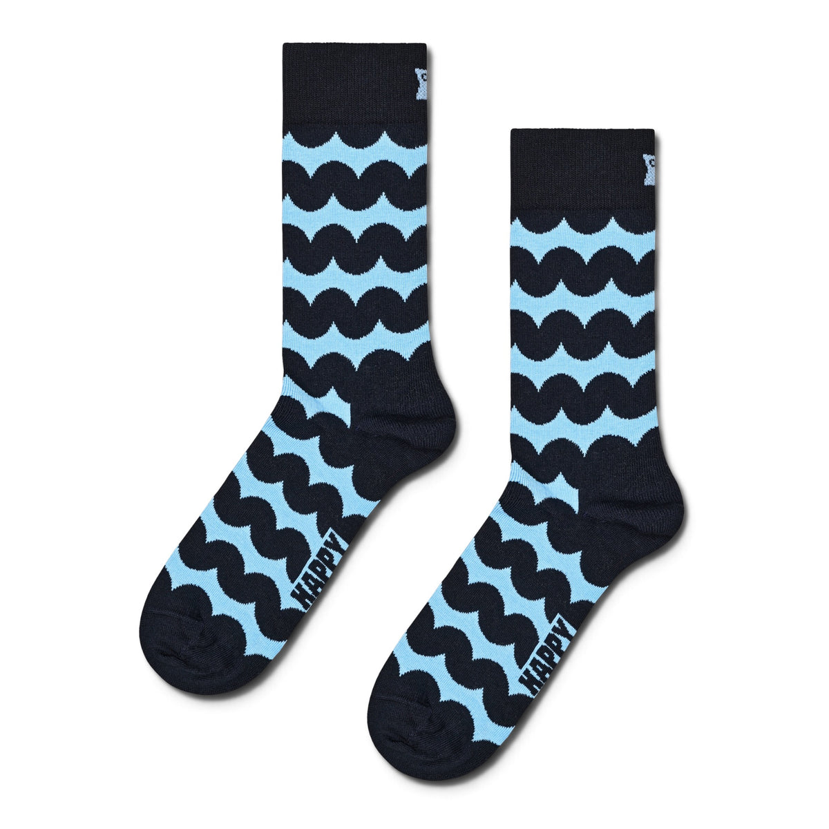 Wobbly Stripe Sock Happy Socks blu