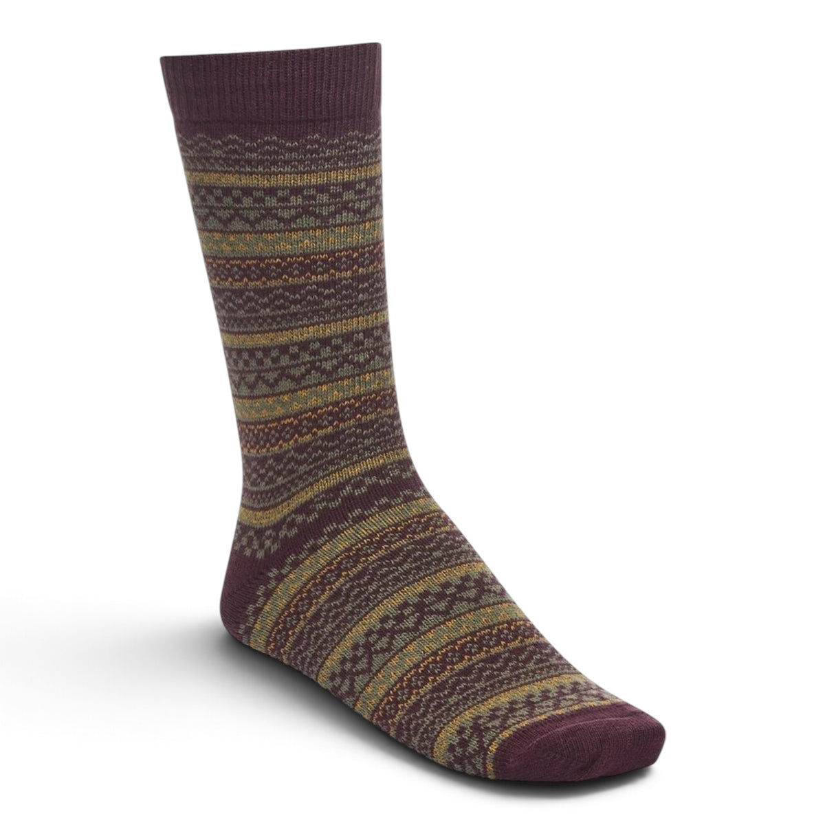 Cotton Pattern ochre zinfandel thyme