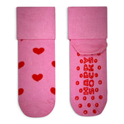 Kids Hearts Anti-Slip Sock Happy Socks rosa