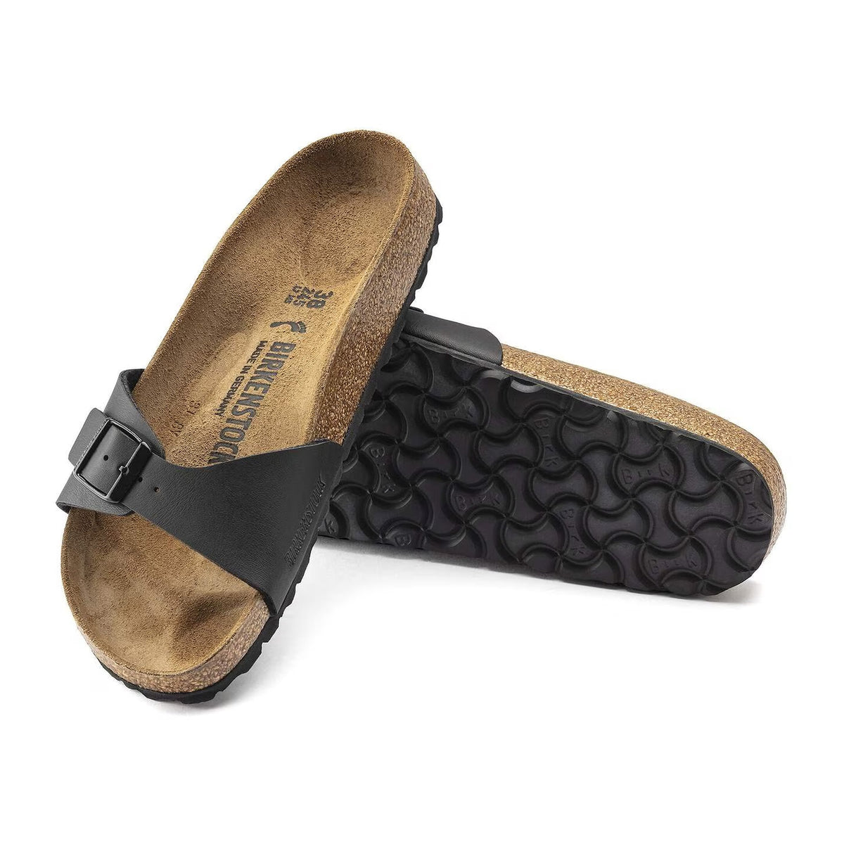 Ciabatte Birkenstock Madrid Black, Birko Flor – foto 3