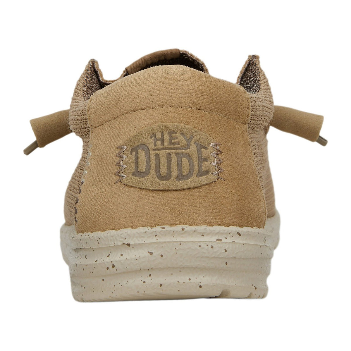Mocassini Hey Dude Wally Sport Mesh Tan/White, vista 3