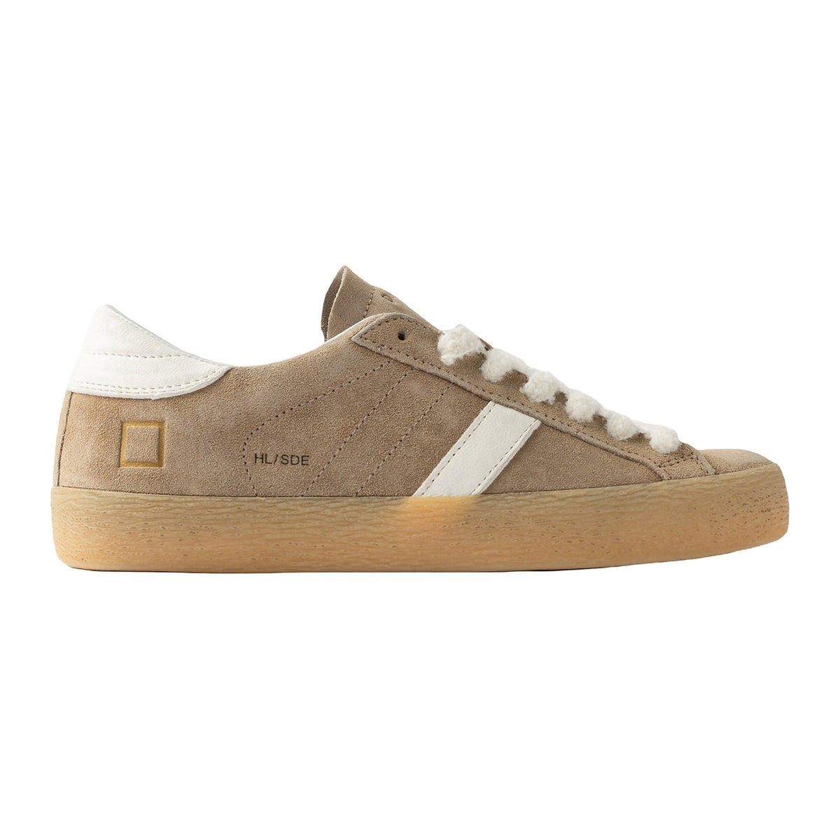 Sneakers DATE Hill LOW Suede Camel