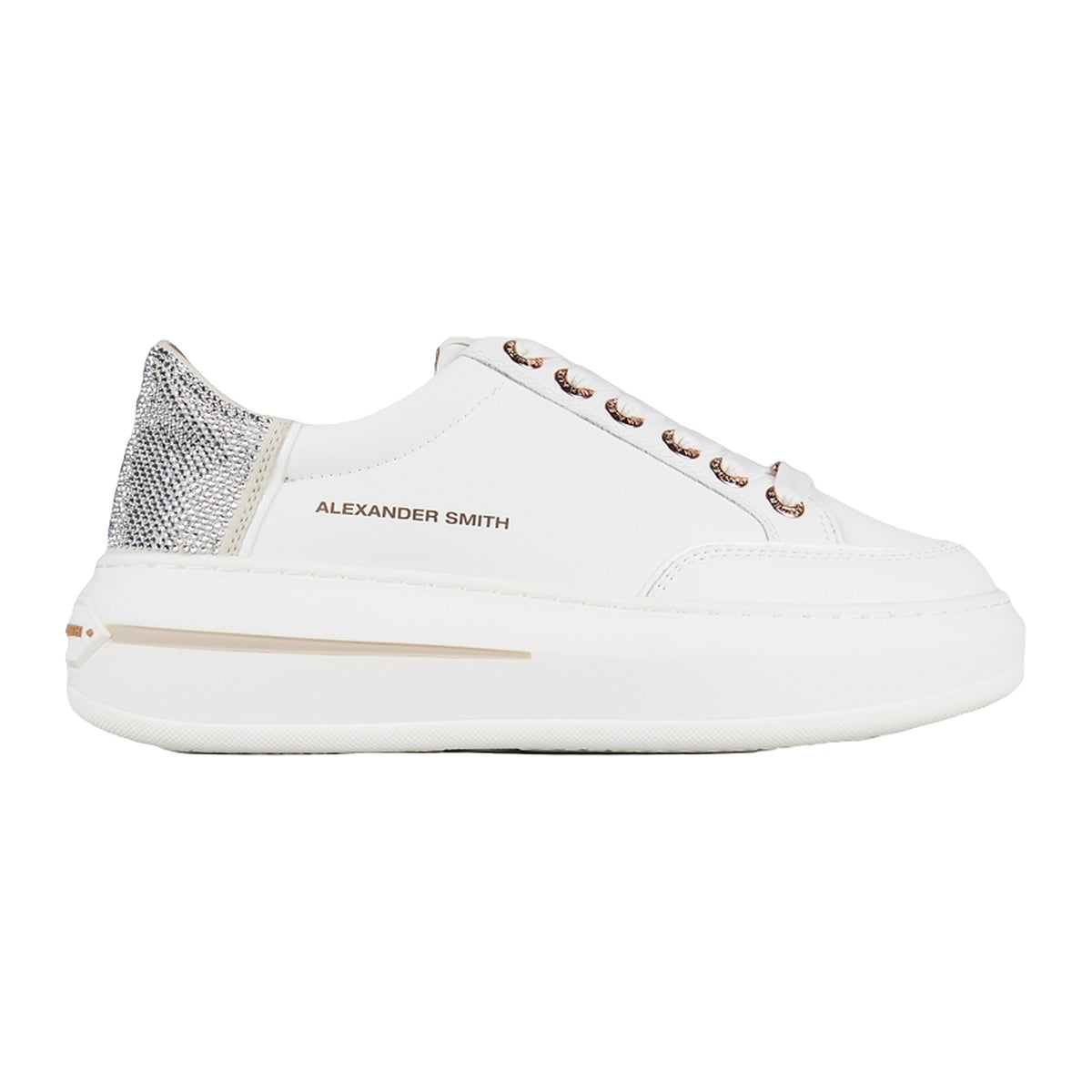 Sneakers Alexander Smith Lancaster Woman White Silver