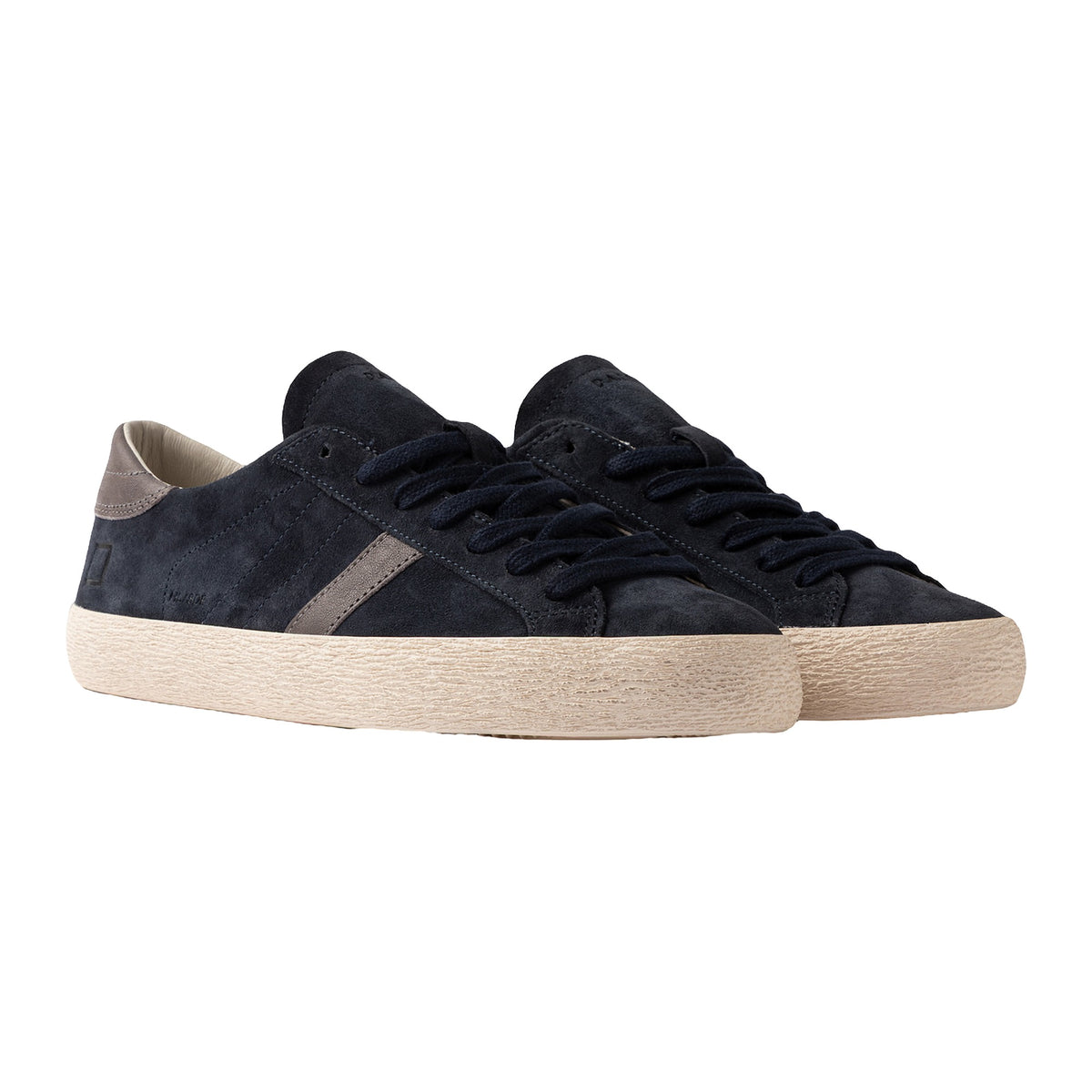 Sneakers DATE Hill LOW Suede Blue, vista 2