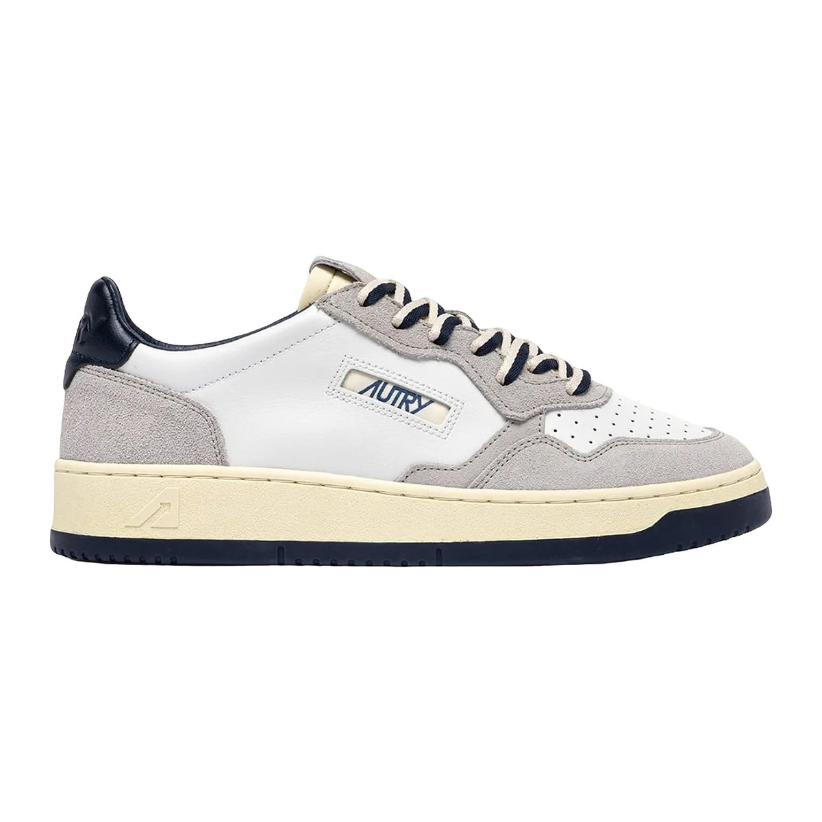 Sneakers Autry Medalist Low in suede e pelle vapor e space