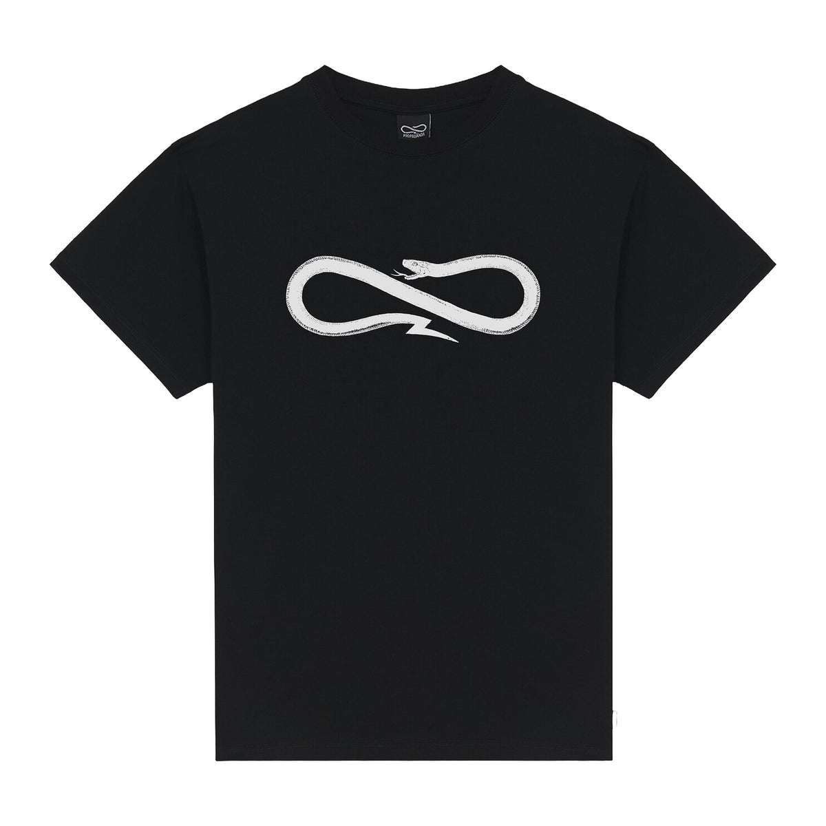 T-Shirt Propaganda M 100% cotone Logo nero