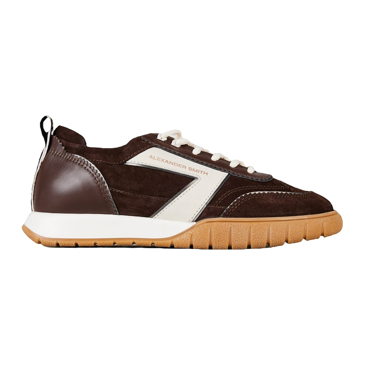 Sneakers Alexander Smith Abbey Woman Dark Brown Off White