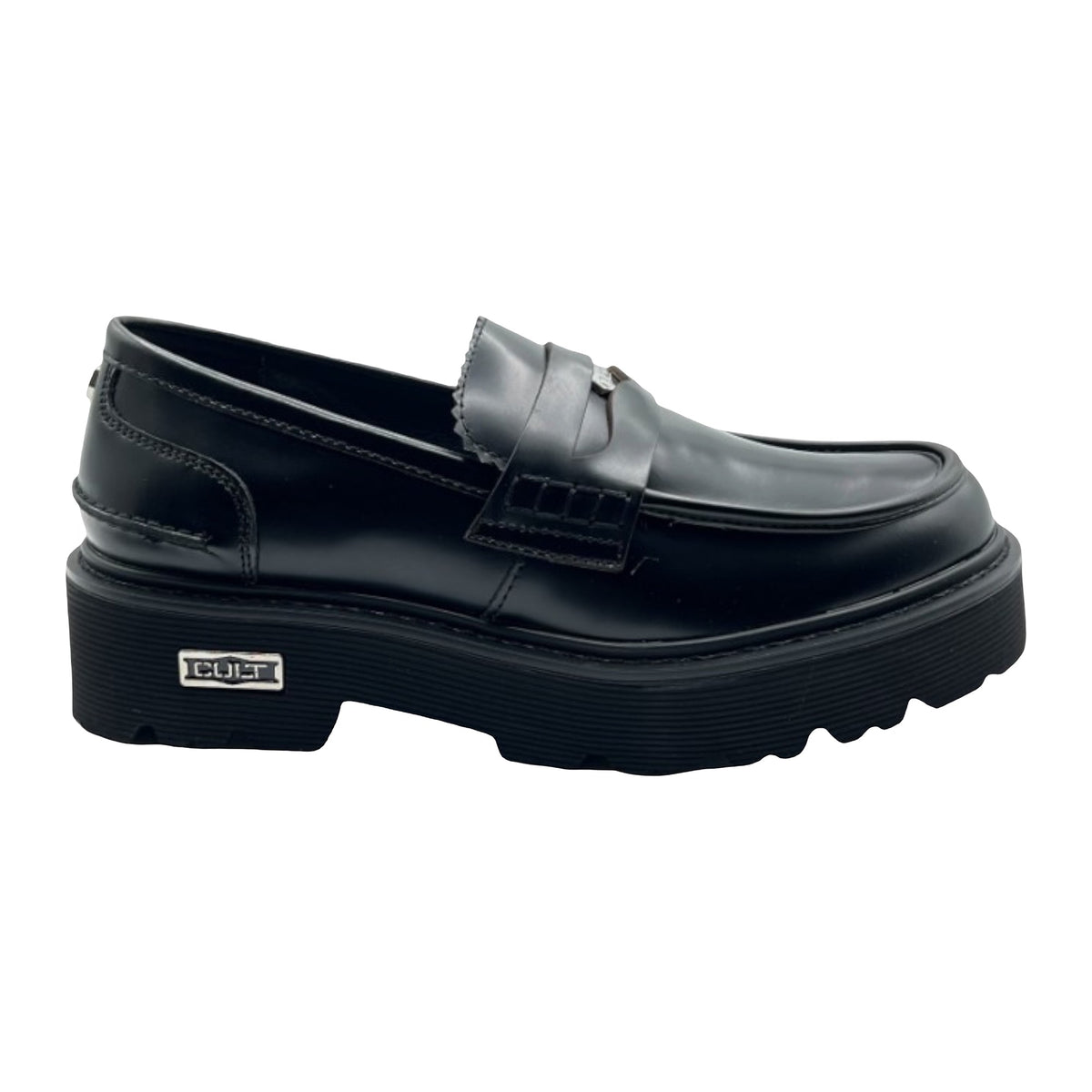 Ballerine e Mocassini Cult Slash 3947 Low W Brushed Leather Black