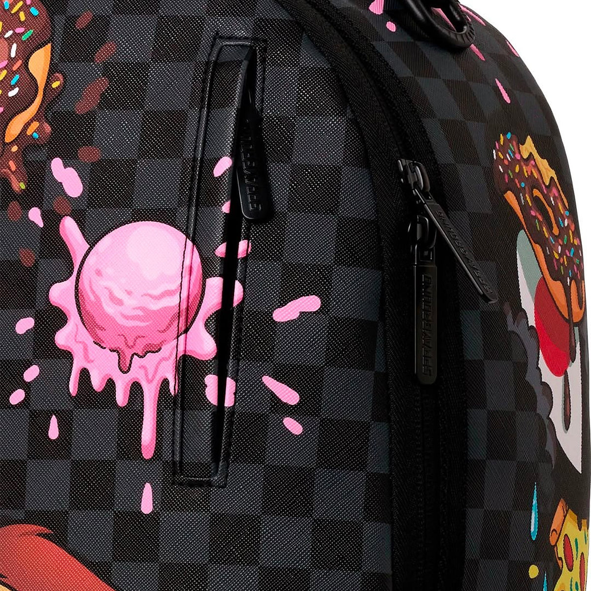 Zaini Sprayground Looney Tunes TAZ Beast Feast Backpack, vista 4