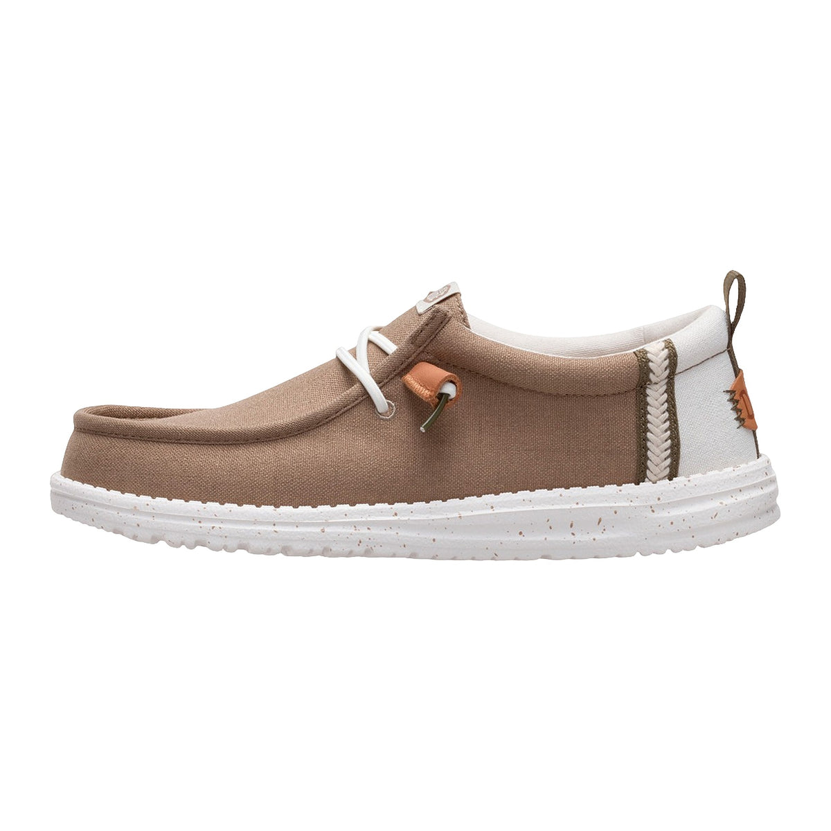 Mocassini Hey Dude Wally Summer Linen Timber/Silver Birch