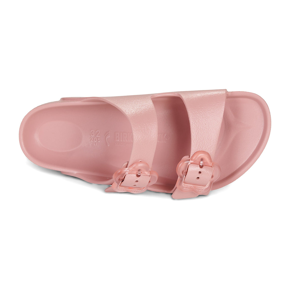 Sandali Bassi Birkenstock Arizona FLB Kids EVA Pink Clay, vista 3