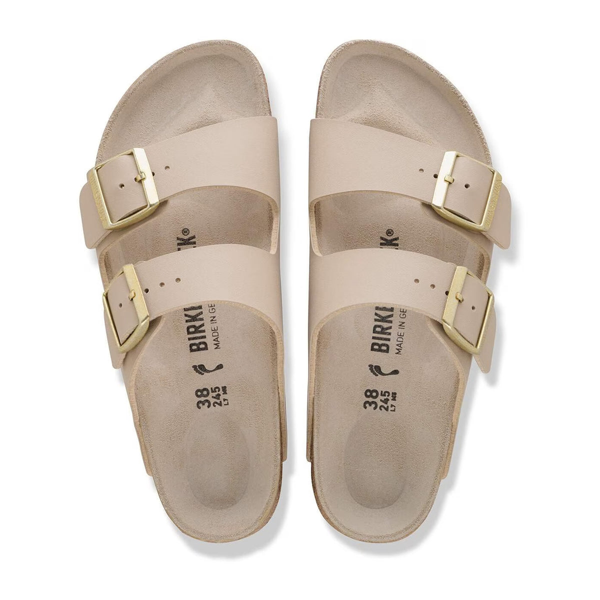 Sandali Bassi Birkenstock Arizona Triples Sancastle, Birko Flor, vista 2