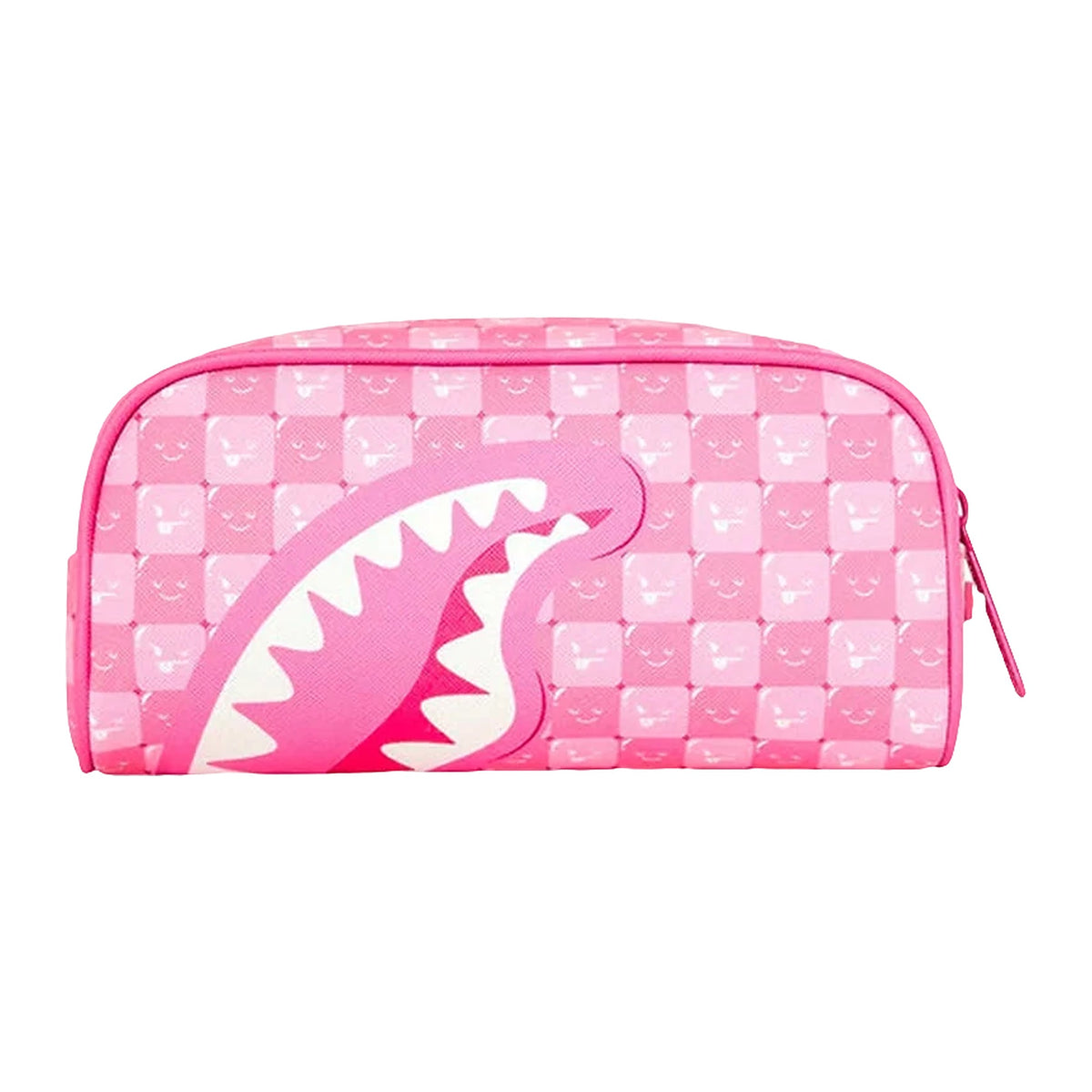 Pochette Sprayground Pink NEW Check Faces Pouch