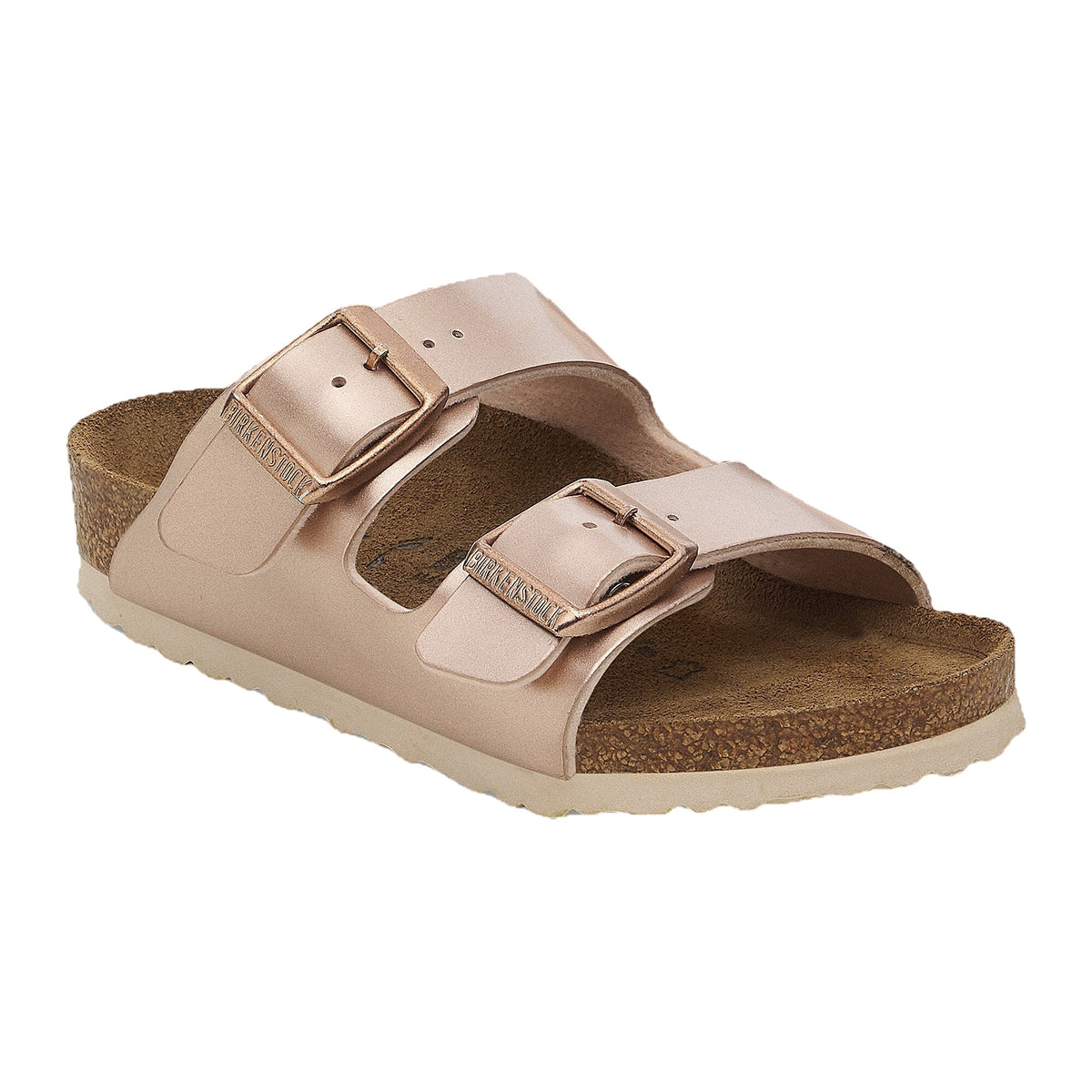 Sandali Birkenstock Arizona Kids Electric Metallic Copper, Birko Flor
