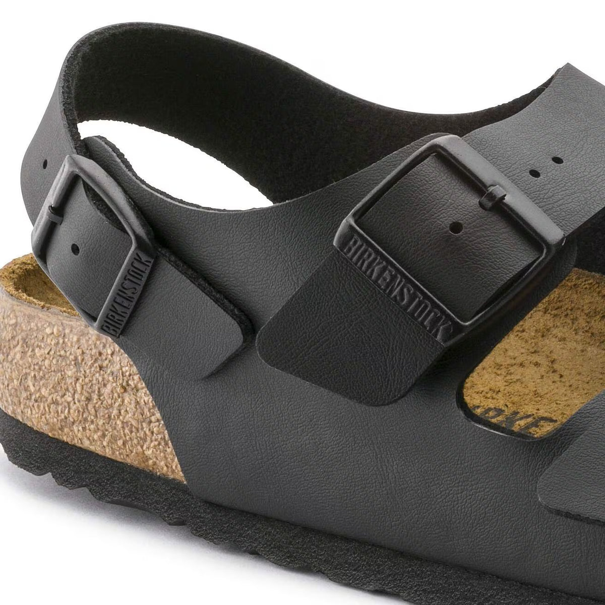 Sandali Birkenstock Milano Black, Birko Flor – foto 4