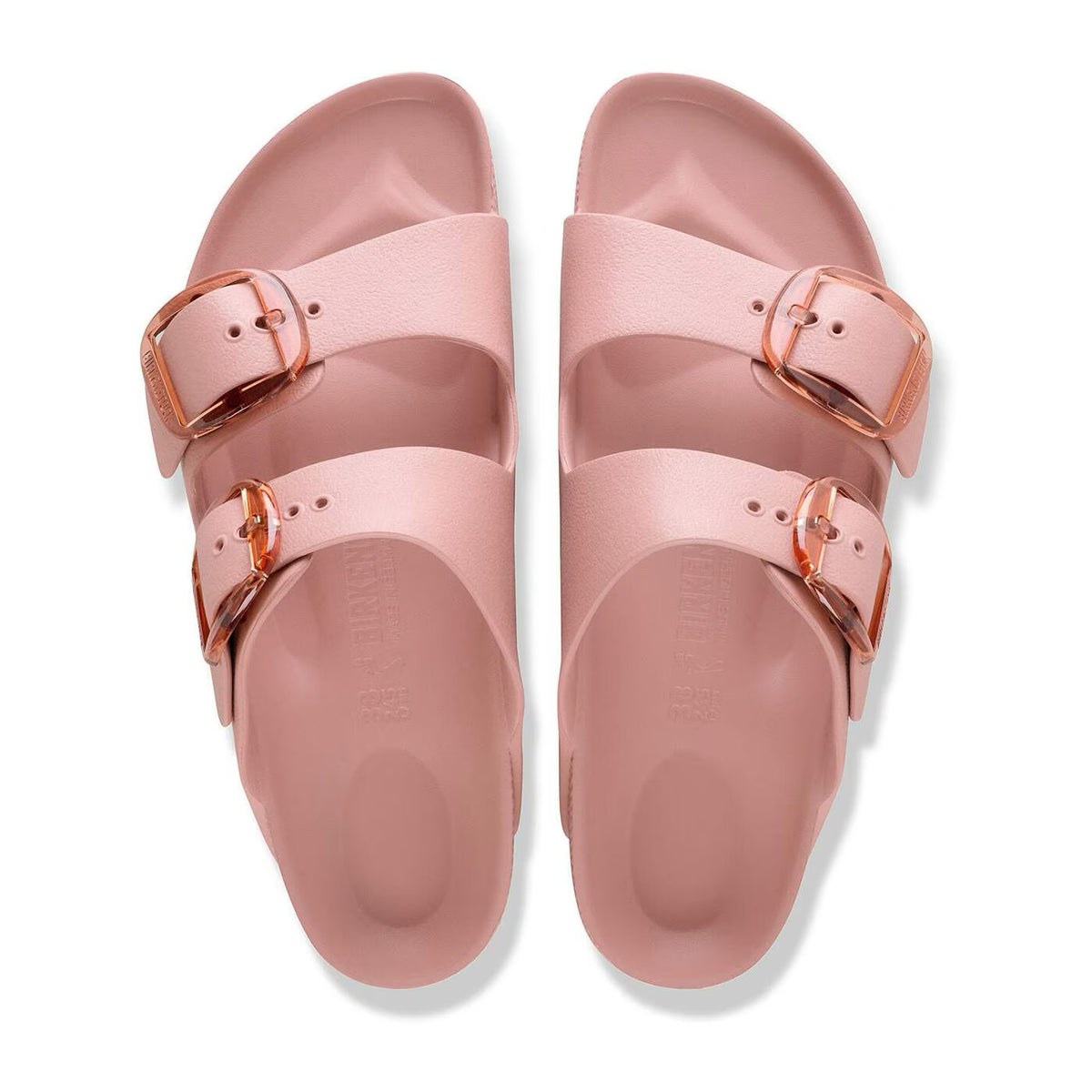 Sandali Bassi Birkenstock Arizona Big Buckle EVA Pink Clay, vista 2