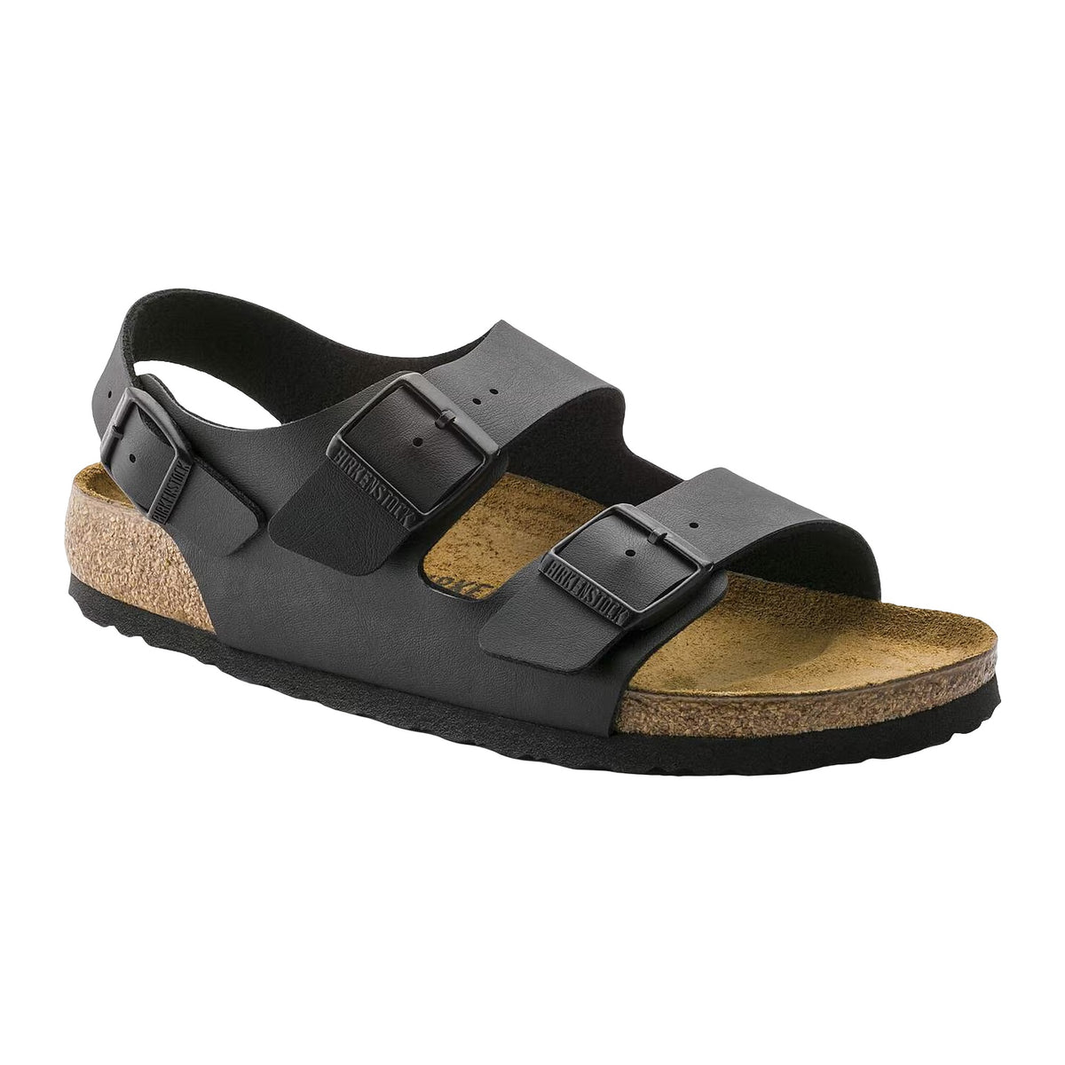 Sandali Birkenstock Milano Black, Birko Flor
