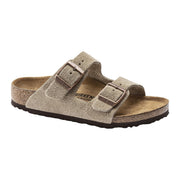 Sandali Birkenstock Arizona Kids Taupe, Suede Leather