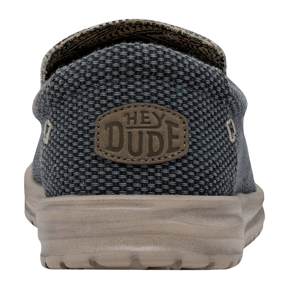 Mocassini Hey Dude Mikka Braided Deep Blue, vista 3
