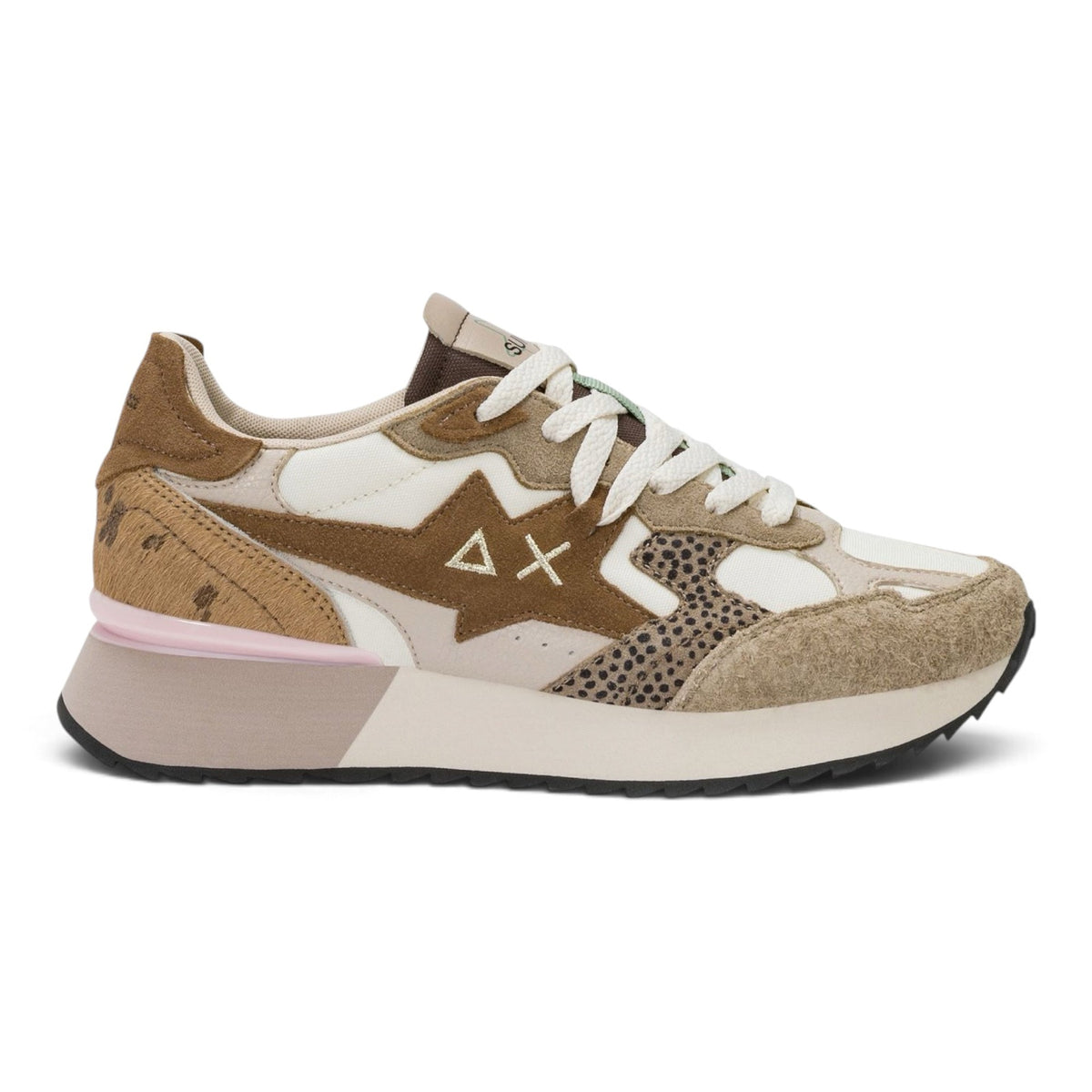 Sneakers Sun68 Stargirl Multicolor beige