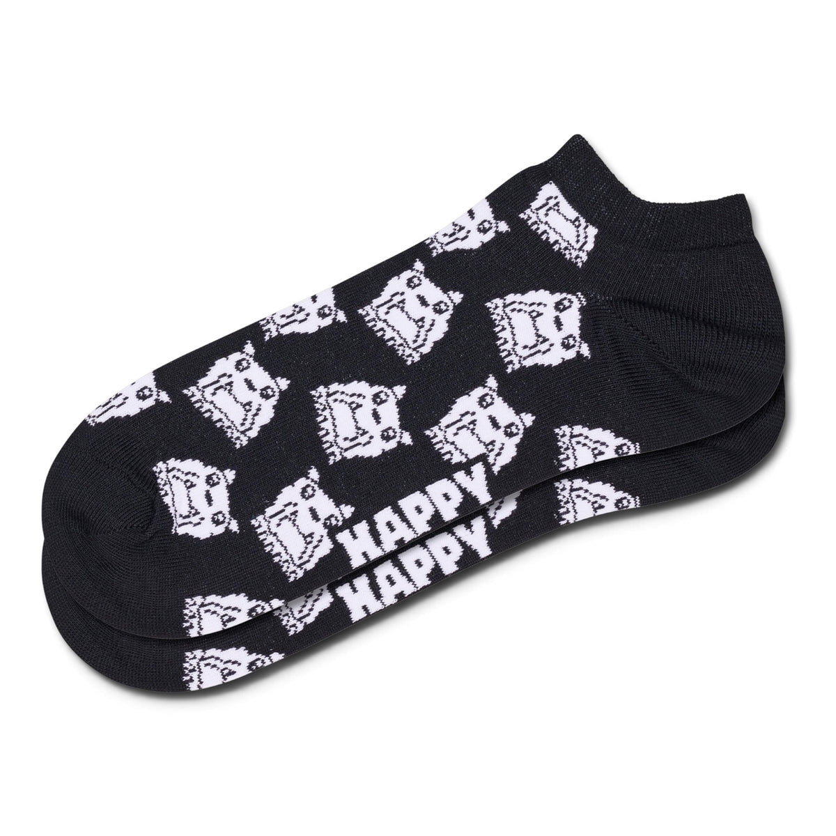 Bulldog Low Sock Happy Socks nero