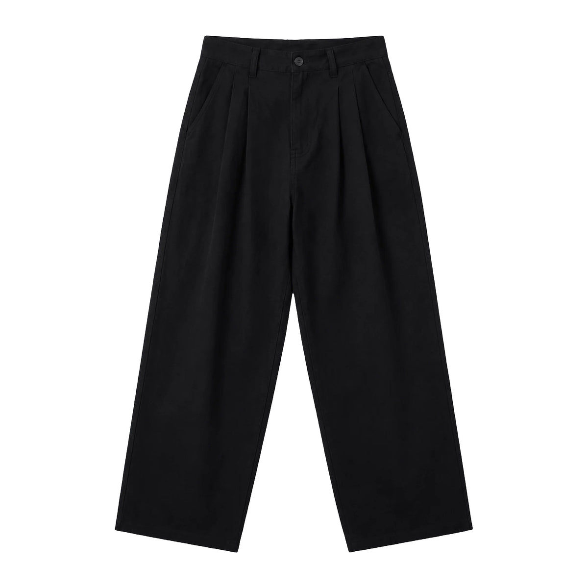 Pantalone in tela con pieghe Classy