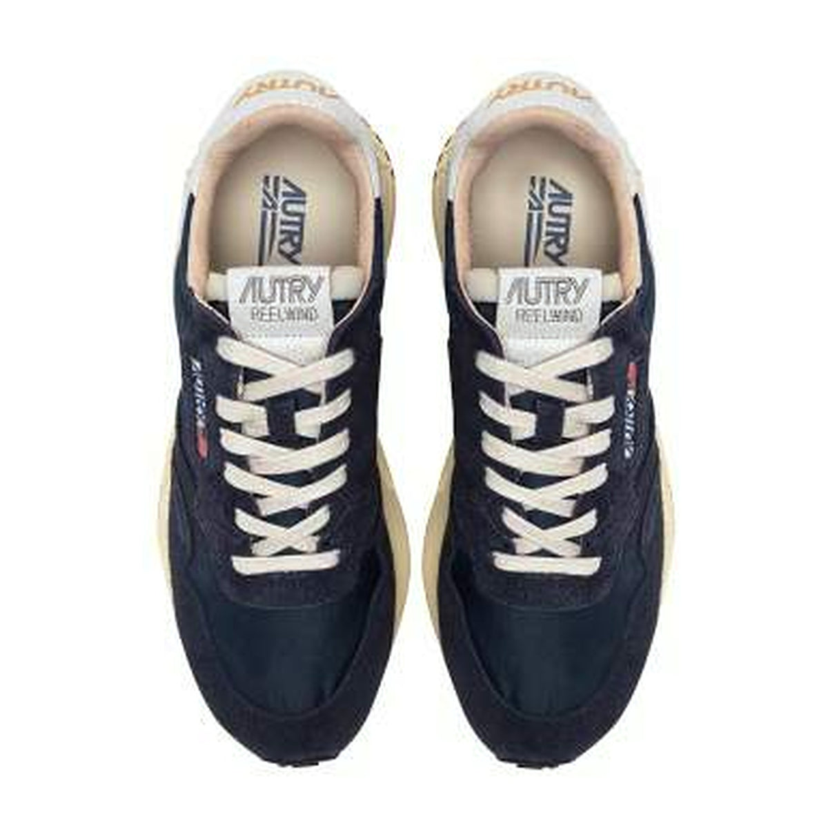 Sneakers Autry Reelwind Low Man Nylon/Crack Wht/Space, vista 4