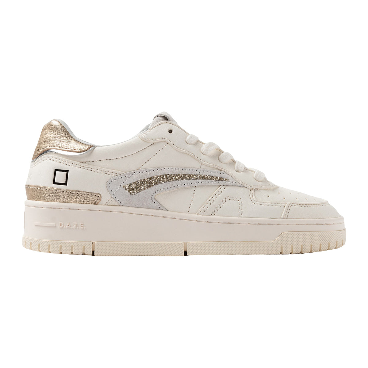 Sneakers DATE Torneo Pure Shine Ivory