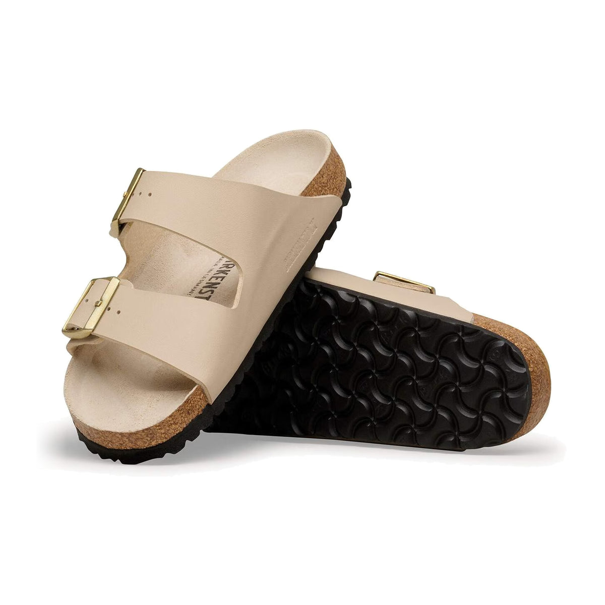 Sandali Bassi Birkenstock Arizona Triples Sancastle, Birko Flor, vista 3
