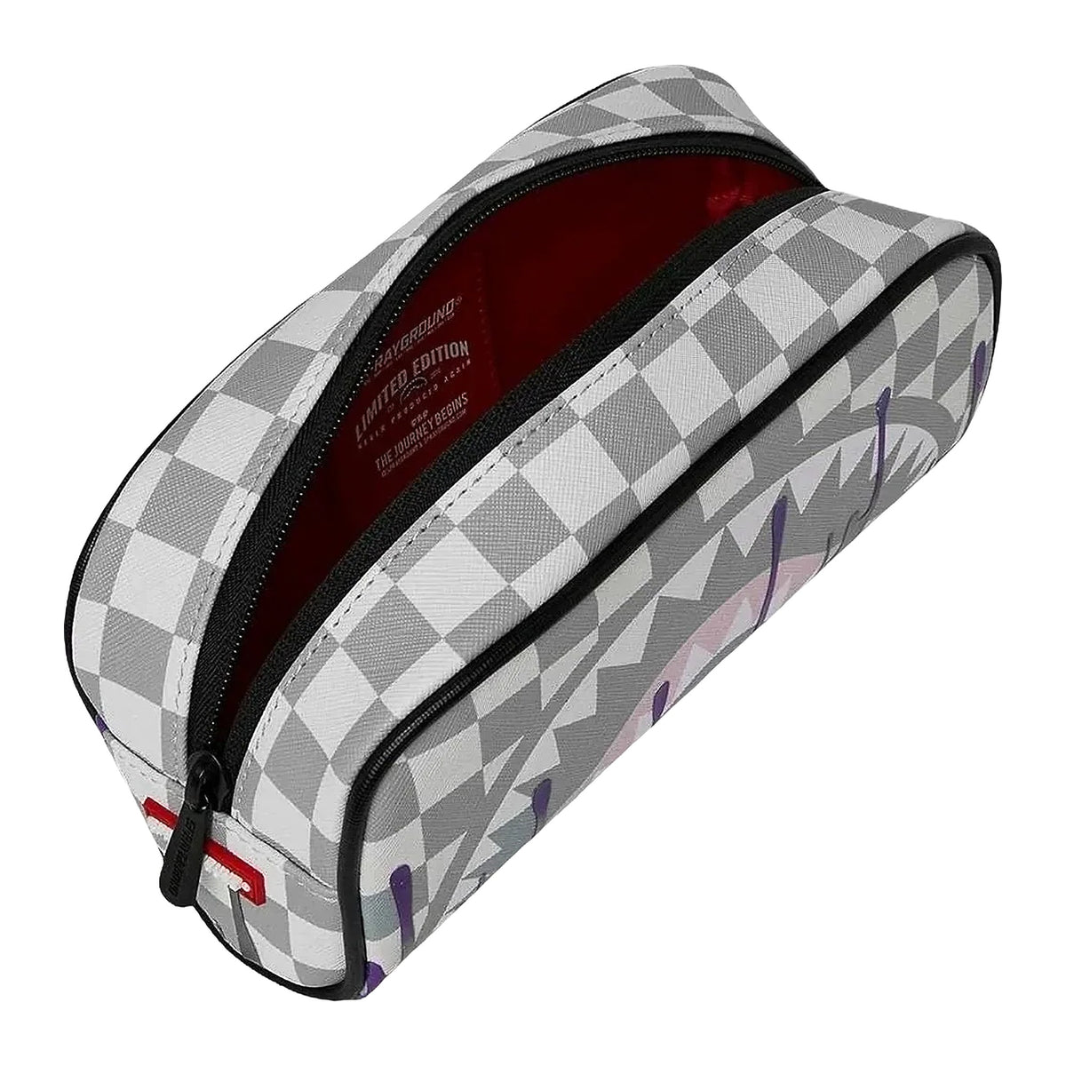 Accessori Sprayground Cream Space Drip Pouch, vista 2