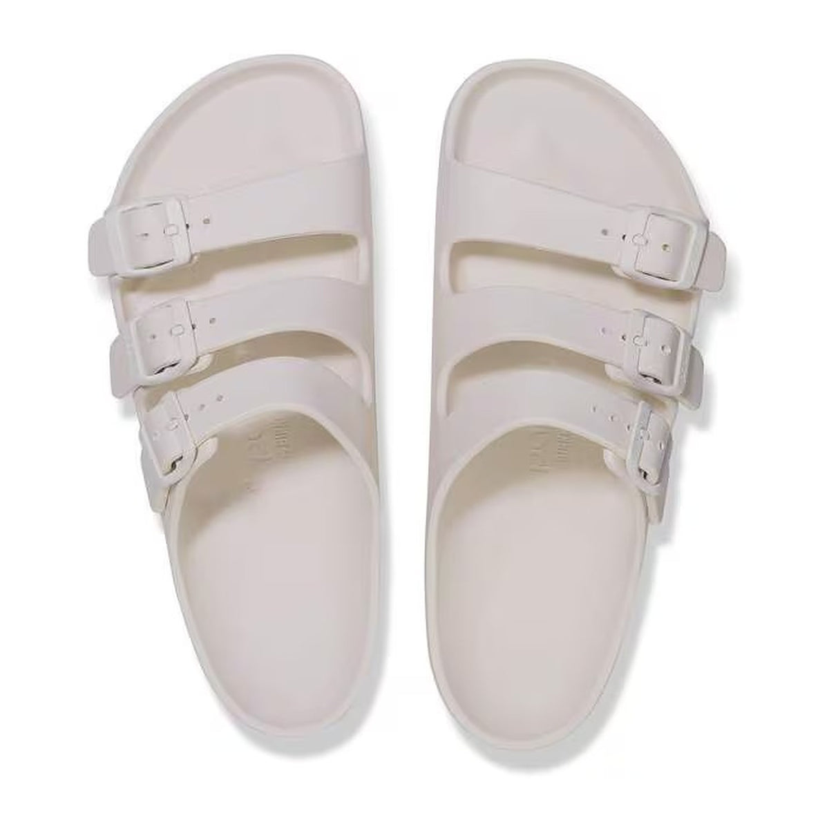 Sandali Bassi Birkenstock Florida III Platf EVA Eggshell, vista 3