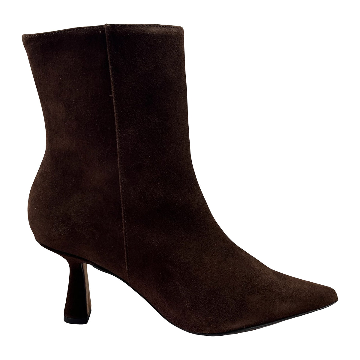 Stivaletti Angel Alarcon Donna In Camoscio Testa Di Moro Con Tacco 8 Cm