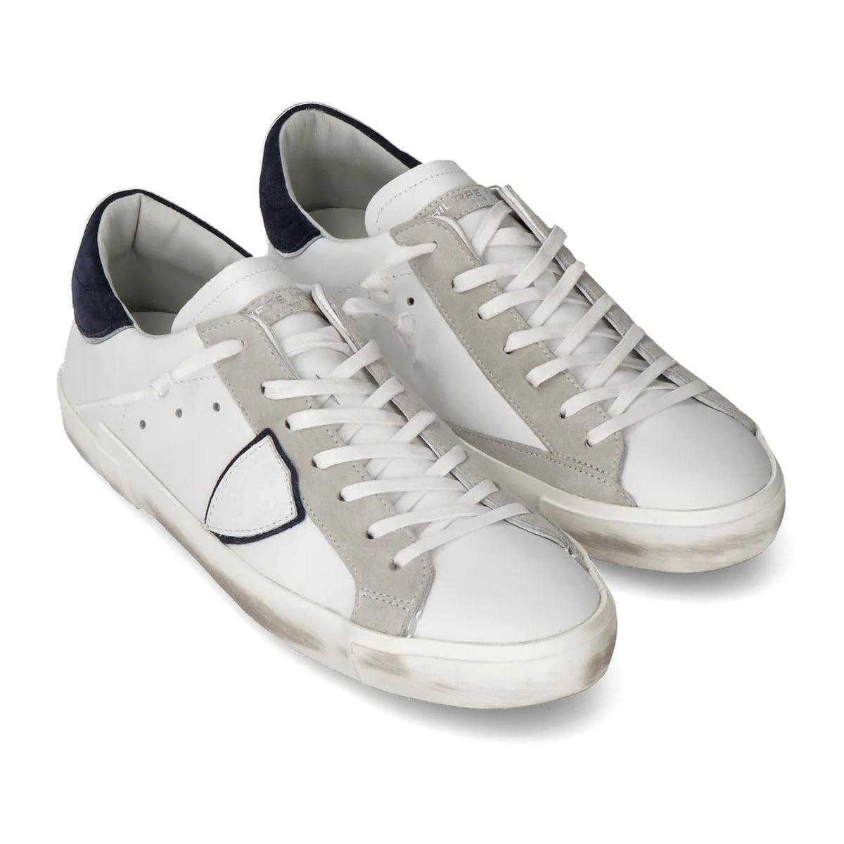 Sneakers Philippe Model Sneaker Bassa Prsx Uomo - Bianco E Blu, vista 2
