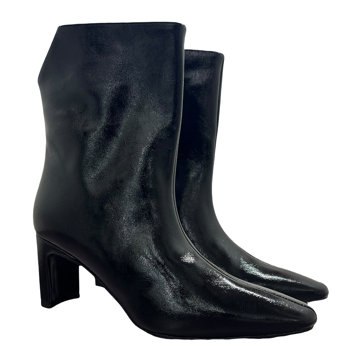 Stivaletti Codic&20 Tacco 7cm Effetto Naplak, vista 2