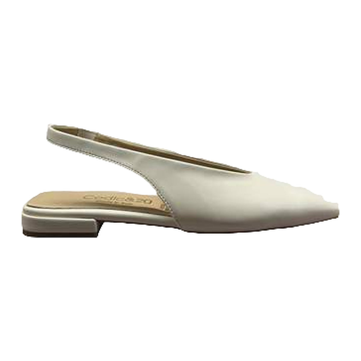 Ballerine e Mocassini Codic&20 Slingback Flat In Pelle Burro