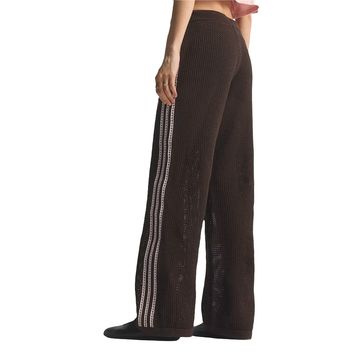 Pantaloni Adidas Pants Knitted Crochet W, vista 2