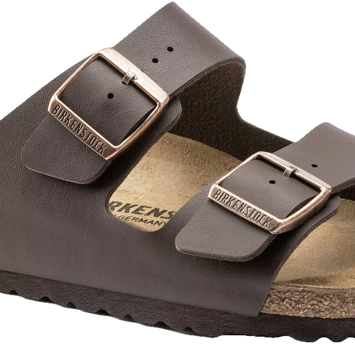 Sandali Birkenstock Arizona Dark Brown, Birko Flor – foto 3