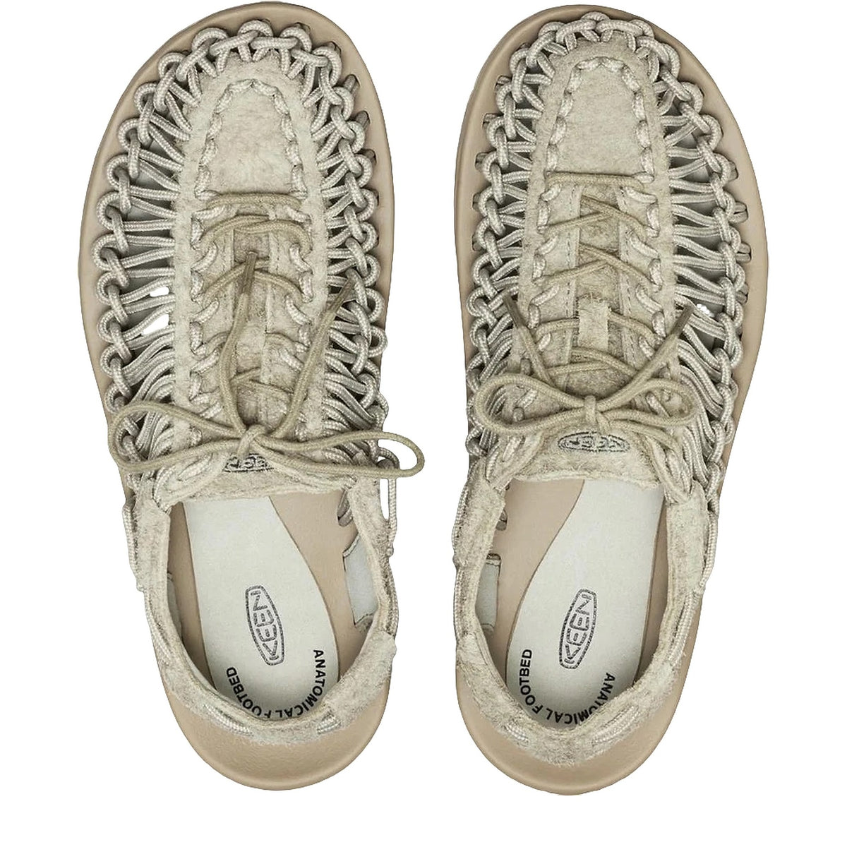 Sandali Keen Uneek Lea X-abbey Stone/Plaza Taupe, vista 3