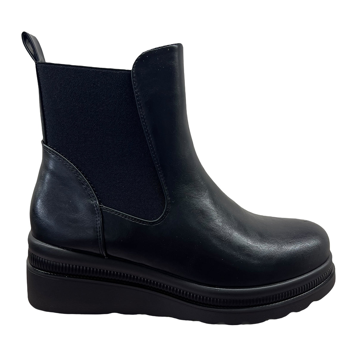 Stivaletti Cinzia Soft Con Cerniera Tacco 5cm In Pelle Nera