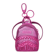 Portachiave Sprayground Metallic Pink Drip backpack keychain