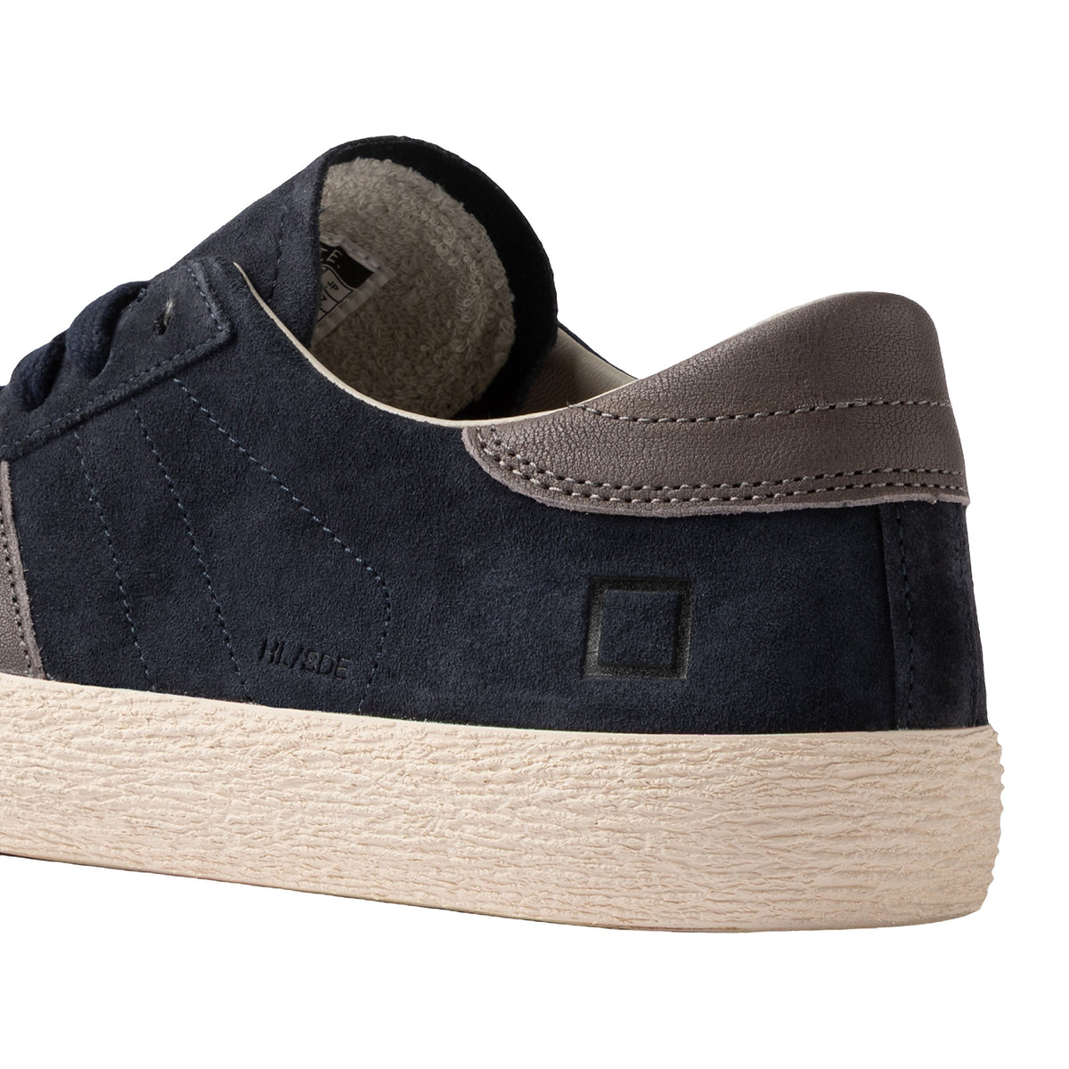 Sneakers DATE Hill LOW Suede Blue, vista 3