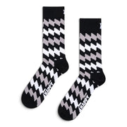 Zig Zag Sock Happy Socks nero