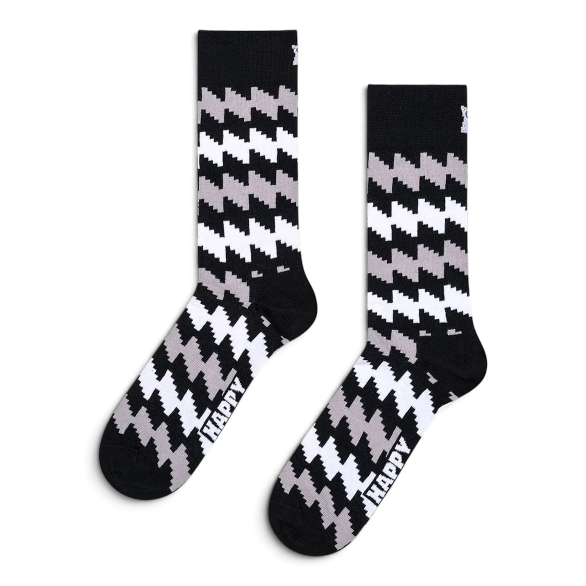 Zig Zag Sock Happy Socks nero