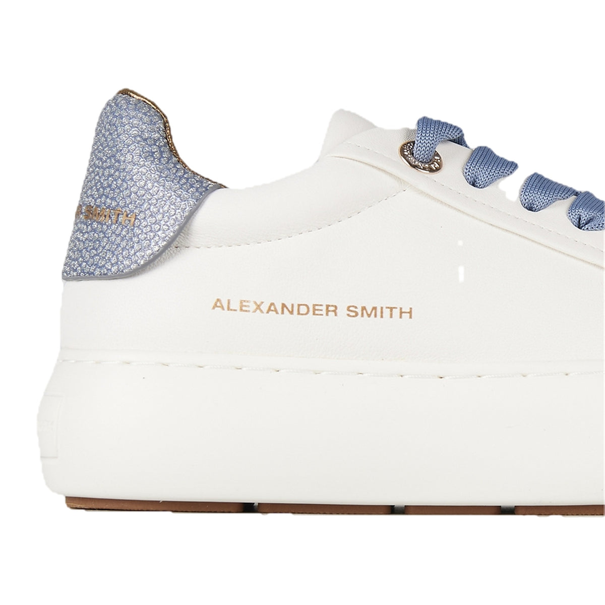 Sneakers Alexander Smith Soho Woman White Azure, vista 3